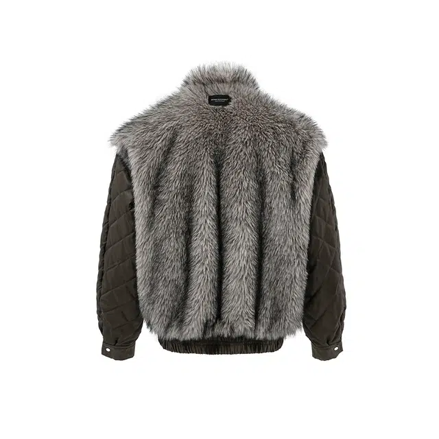 BENMYSHOWER Vintage Deconstructed Reversible Jacket