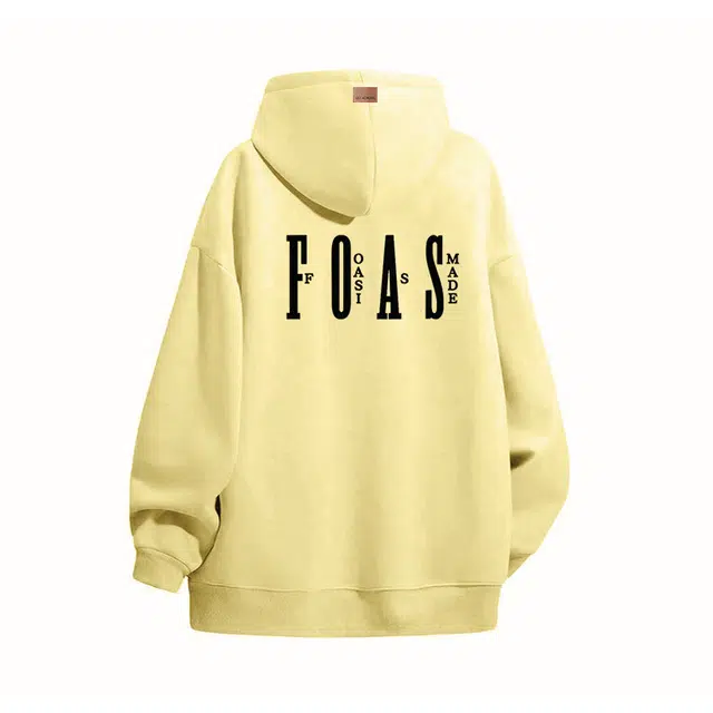 帝狼牛 美式复古万针绣字母连帽休闲长袖卫衣 男女同款