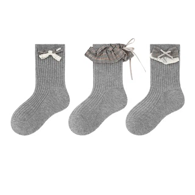 俞兆林 百搭时尚休闲透气袜子儿童款