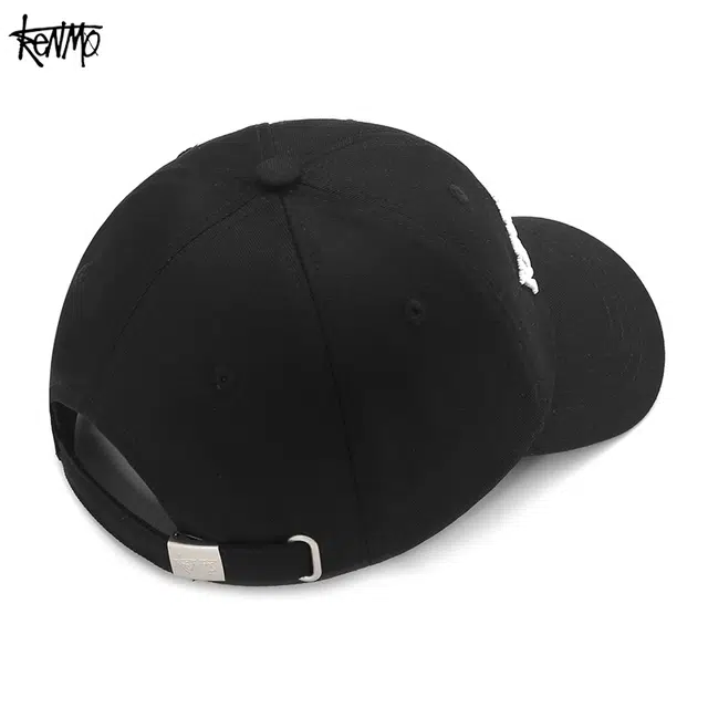 肯默 简约刺绣 棉 鸭舌帽 男女同款情侣款