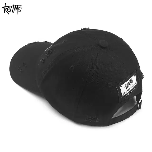 肯默 潮流小幽灵刺绣 棉 鸭舌帽 男女同款情侣款