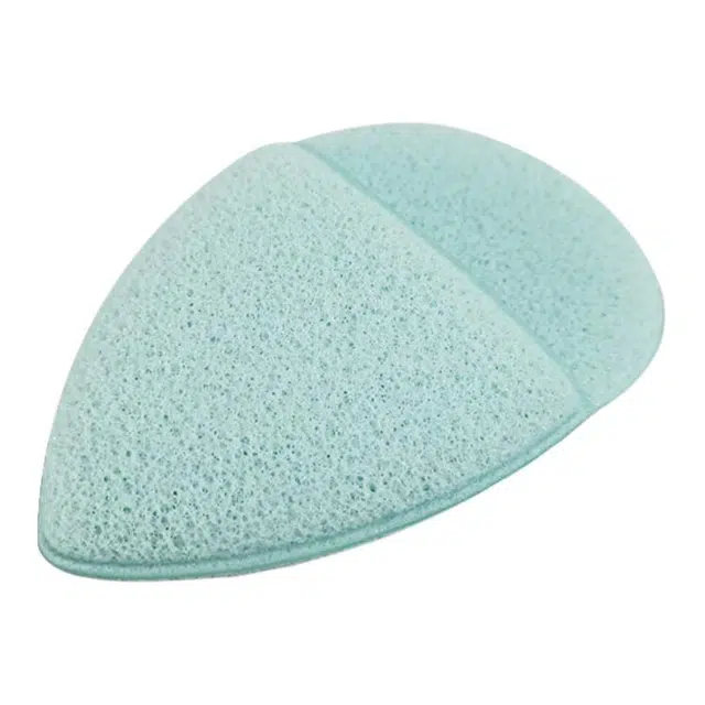 顽顽  洗脸粉扑乳胶心形水滴形湿海绵洁面粉扑 清洁柔软