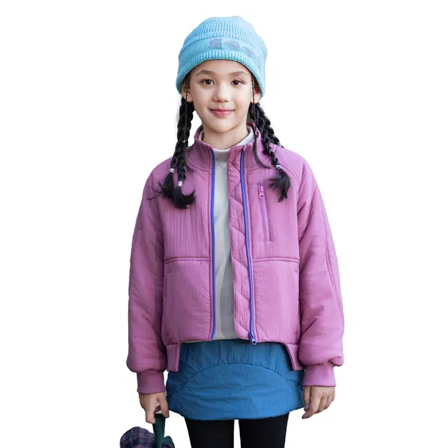 俞兆林棉衣 童装加厚轻便宽松防水透湿耐磨轻盈纯色潮范潮流时尚休闲印花