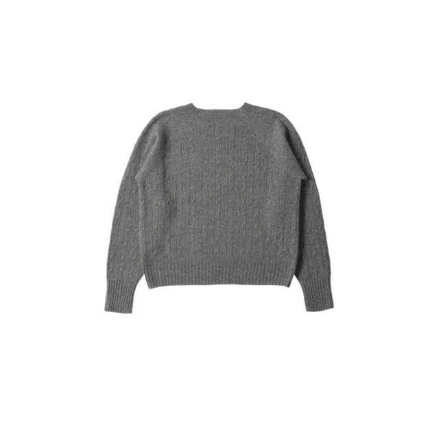 MARGARETHOWELL CABLE CREW NECK