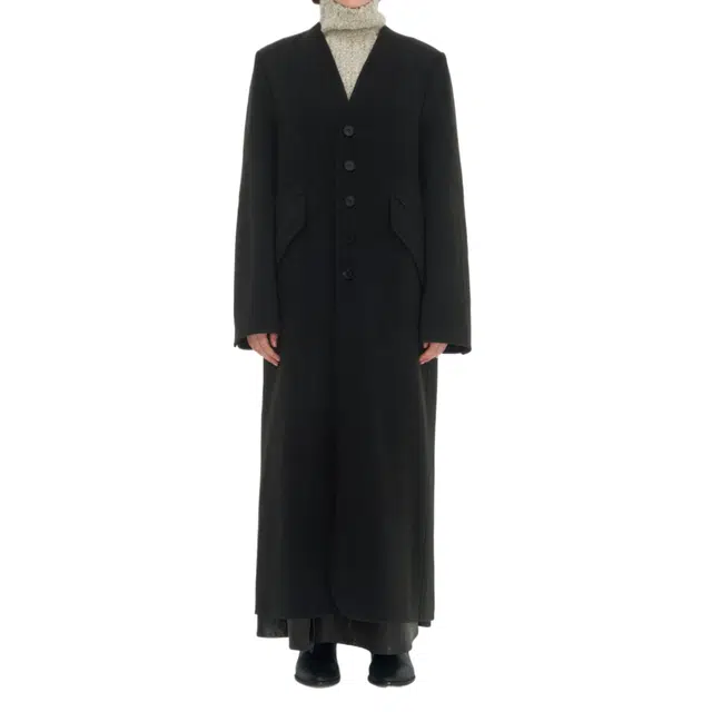 TREEMINGBIRD HANDMADE) Cashmere Set-up Long Coat