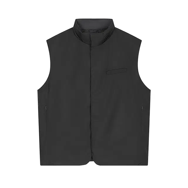 速写 男装休闲短款羽绒马甲 男款