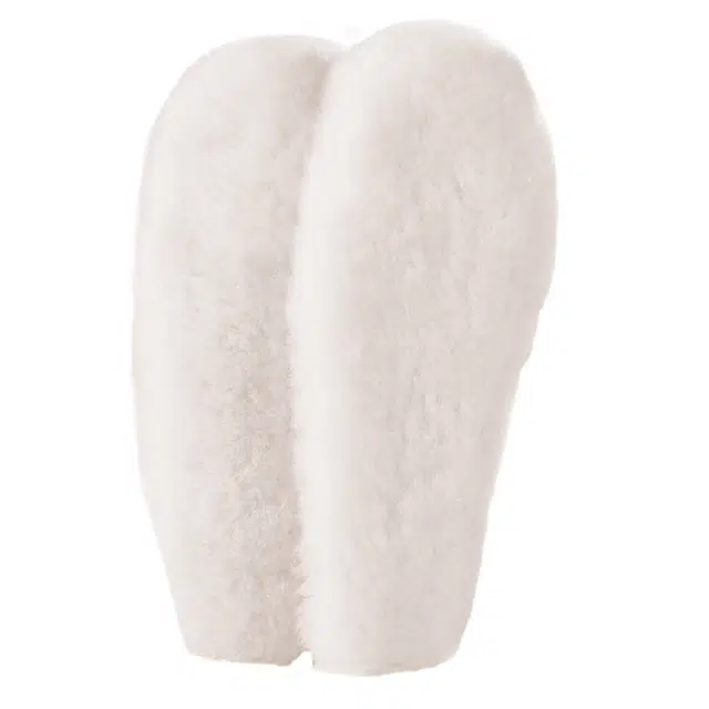 足印部落 羊毛保暖加绒软底舒适透气吸汗防臭 羊皮 毛毡 鞋垫 男女同款情侣款