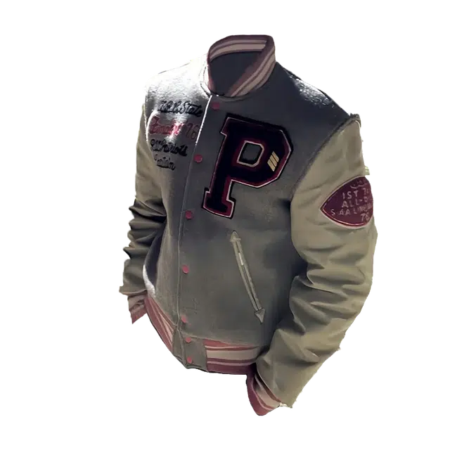 一碗士多  复古巴恩风毛巾绣美式高街小众百搭单排扣设计感宽松舒适痞帅个性通勤日常户外运动立领棒球服 男女同款