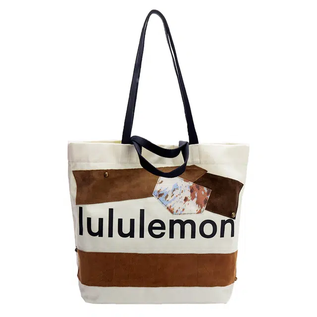 lululemon Patchwork Tote Bag