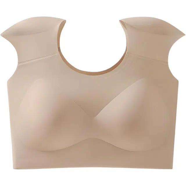 慕梵度 粉底液垫肩内衣直角肩神器隐形无痕小胸聚拢收副乳无钢圈舒适裸感文胸 女款