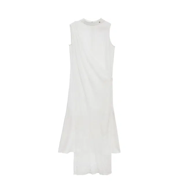 TREEMINGBIRD Desert-Inspired Layered Cotton Dress