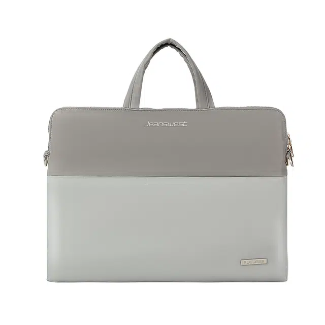 真维斯 休闲时尚百搭高颜值初高中大学生上课便携通勤轻薄大容量通勤 织物 电脑包手提包背包 常规  男女同款 卡其/灰色