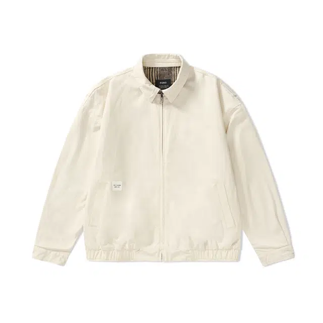 希越 美式复古经典双面穿工装外套宽松大码百搭秋季纯棉休闲翻领夹克 男款