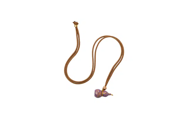 克拉日记 滴油布绳葫芦福禄新中式复古简约吊坠毛衣链时尚百搭高级感长款国风锁骨链  礼盒装 合金 项链 男女同款情侣款