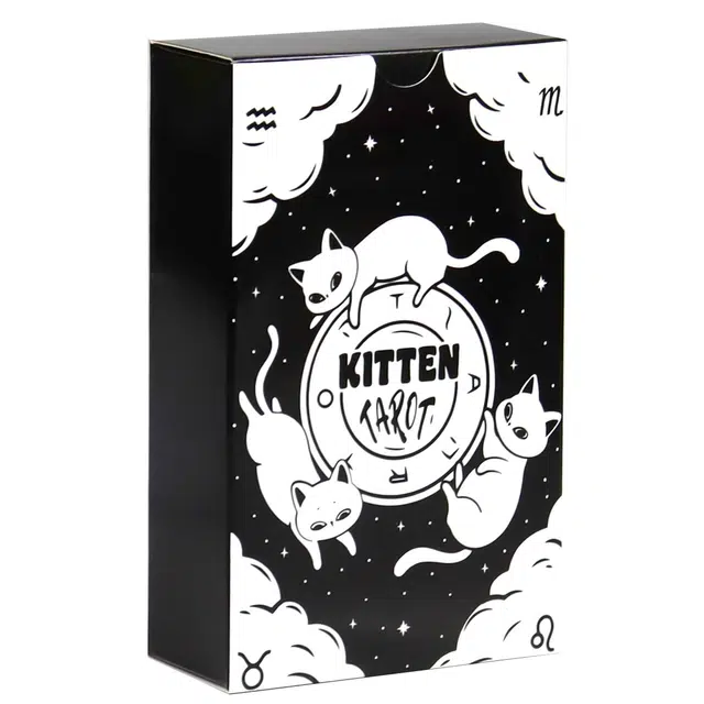 乖乖熊 小猫韦特塔罗牌 英文卡牌 其他桌游