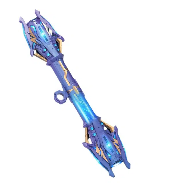 蒙小仔 雷星权杖双刃刀剑 发光玩具