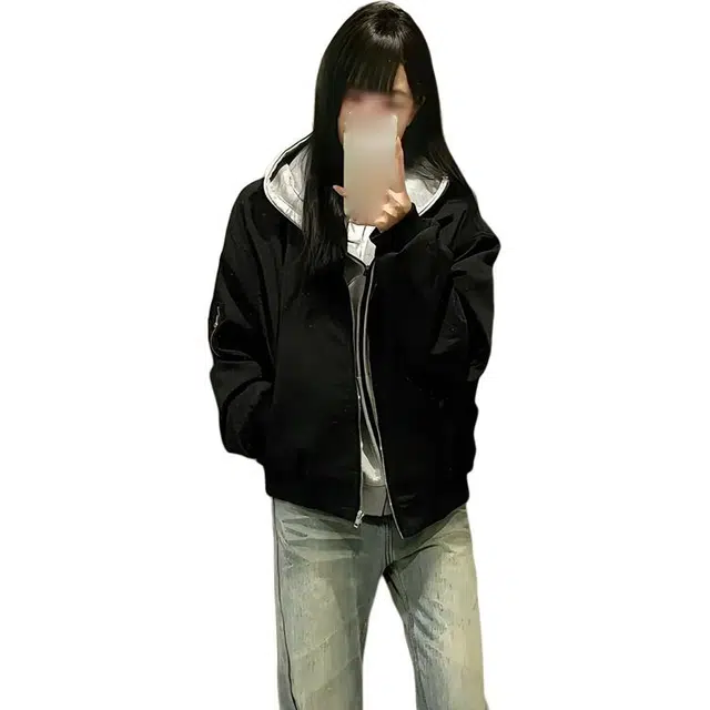 黑马漫画 美式复古飞行员外套男款秋高街短款棒球服夹克 男女同款