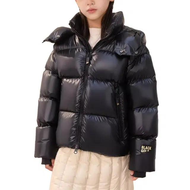 高梵羽绒服 旗舰 短款透气保暖连帽鹅绒 儿童款