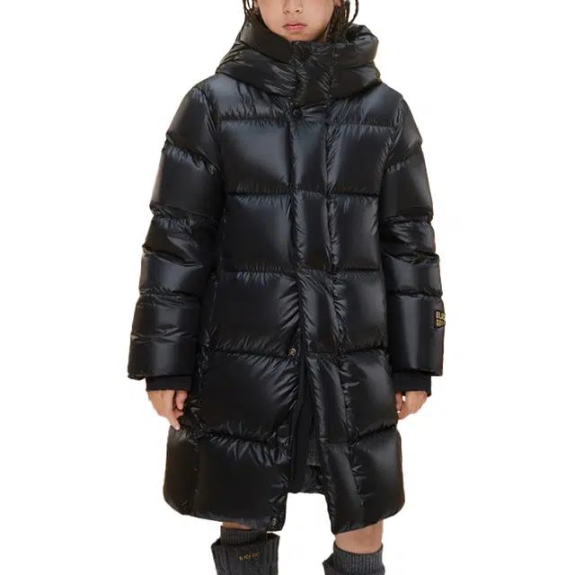 高梵羽绒服 旗舰 长款保暖透气连帽鹅绒 儿童款