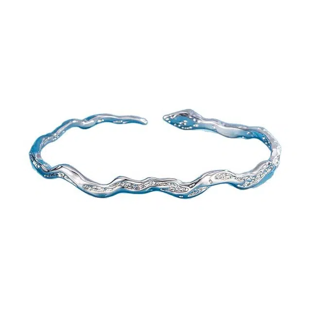 优态 灵蛇献瑞小众设计高级感百搭 铜合金 手镯 女款