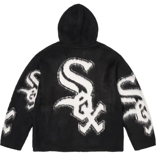Supreme x Chicago White Sox FW25 WEEK5 Zip Up Hooded Sweater logo