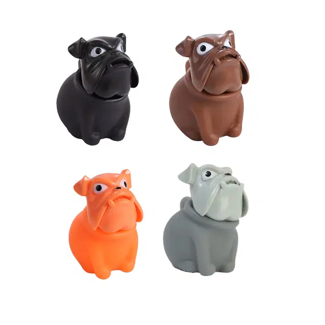 欧伊莲 咆哮恶霸犬 减压捏挤压张嘴狗头发泄 创意整蛊玩具