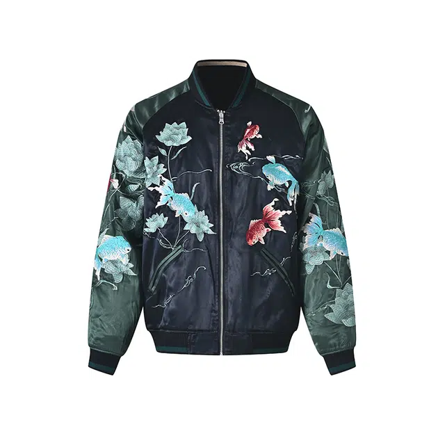 Sanshengliubu Bomber Jacket