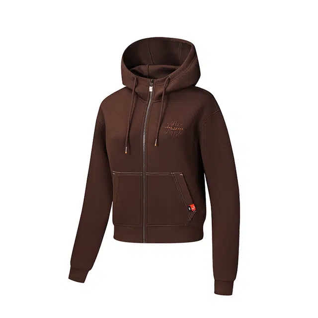 贵人鸟 带帽柔软舒适透气截短外套 女款