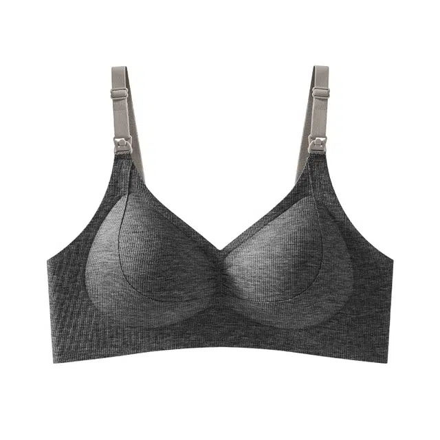 睦隆世家 孕妈妈孕全期专用无钢圈收副乳防下垂舒适无痕亲肤透气内衣 女款