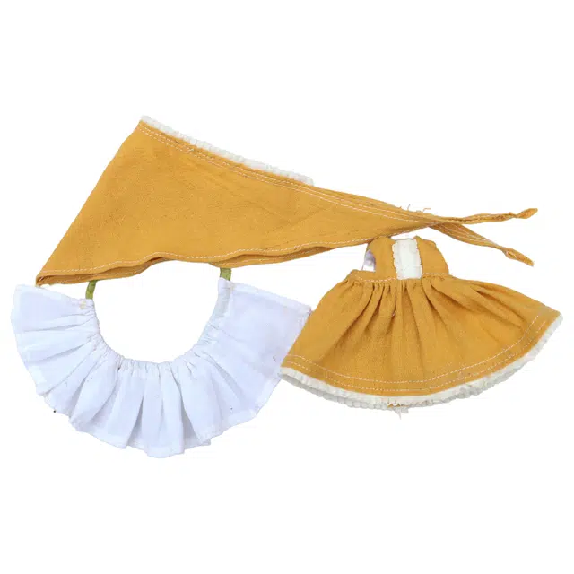 图米鱼 蓬蓬连衣裙 娃娃关节玩偶衣服 娃衣着替