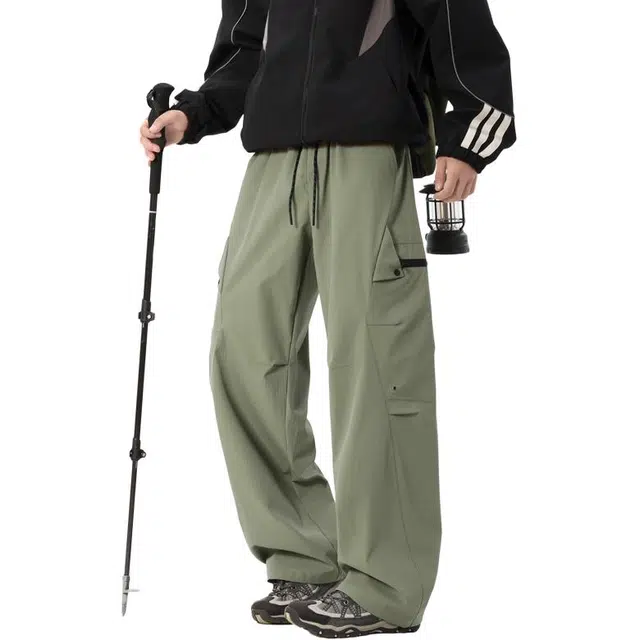 海尔斯 户外美式高街时尚登山休闲裤 男女同款