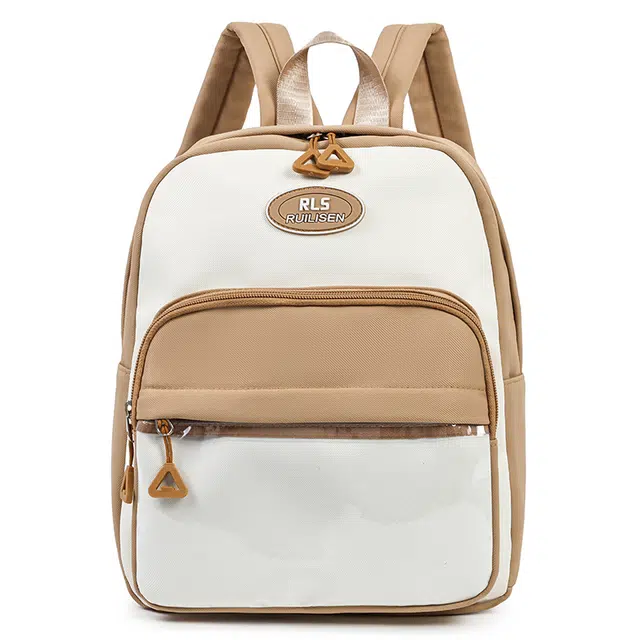 米囹 二次元书包 轻盈减负 双肩包 常规 卡其