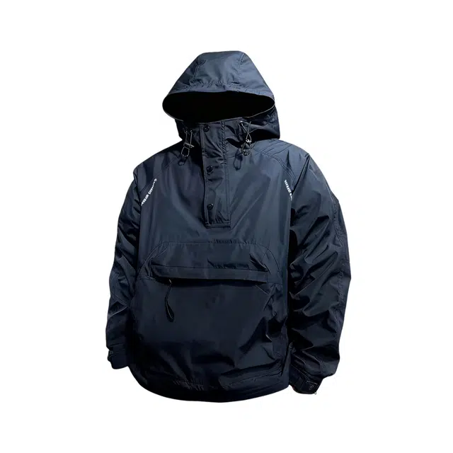 半空山 美式高街机能风战术防风防水冲锋衣多功能工装连帽外套休闲宽松时尚潮流百搭户外运动高级感防寒夹克 男女同款