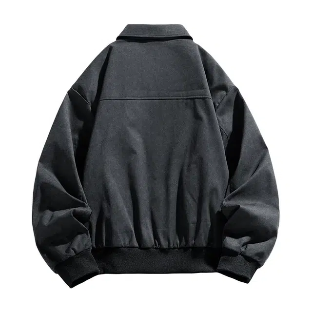 棉基因 冬季拼接撞色防风重工老钱风欧美高街情侣款洋气底特律上衣短款潮酷痞帅韩系女穿搭运动户外登山中长款男装夹克外套 男女同款