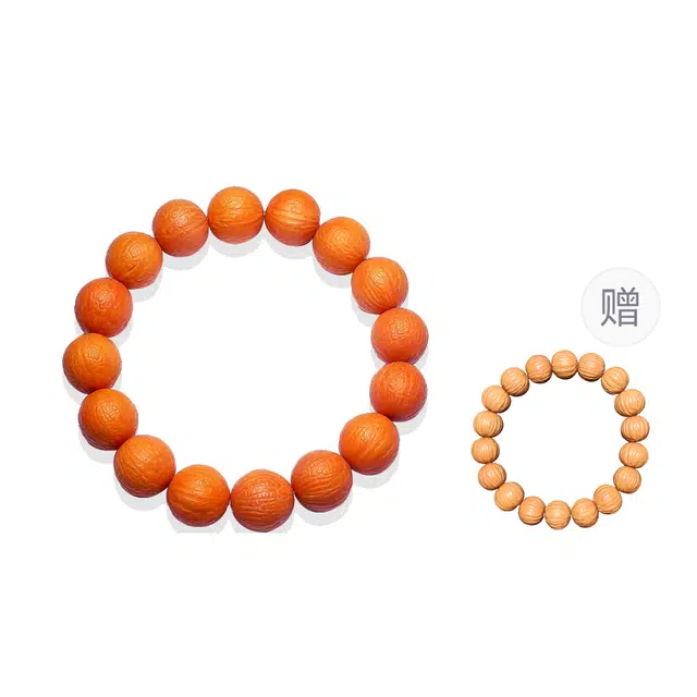 梨云暮雪 满天星新中式 国风国潮 念珠 传统文玩 素珠 原籽 猴头核桃 手串 男女同款情侣款