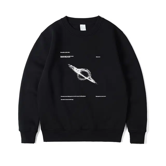 莫代尔 秋冬个性百搭亲肤慵懒舒适嘻哈街头风时尚轻盈长袖潮流卫衣打底衣 男女同款