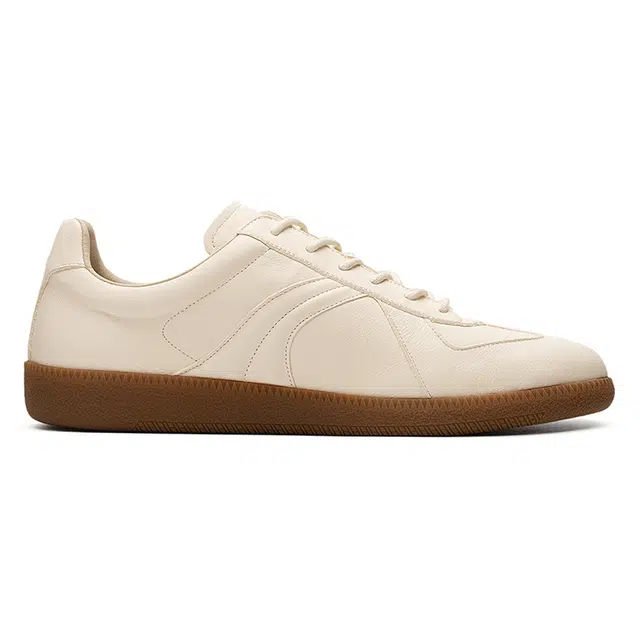 MATNUT Vintage Casual Leather Shoes White