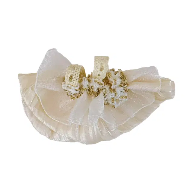 图米鱼 迷你号蕾丝小香风新中式中国风小裙子 玩偶配饰 娃衣着替