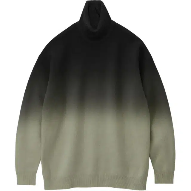 Graphpaper FW25 Gradient Dyed Wool High Neck Knit