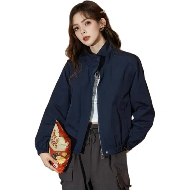 法文箱子 高级感小个子时尚气质夹克 女款