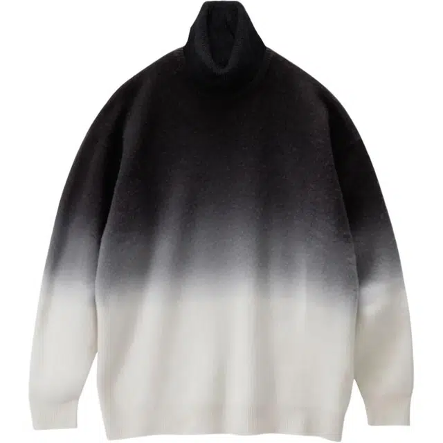 Graphpaper FW25 Gradient Dyed Wool High Neck Knit