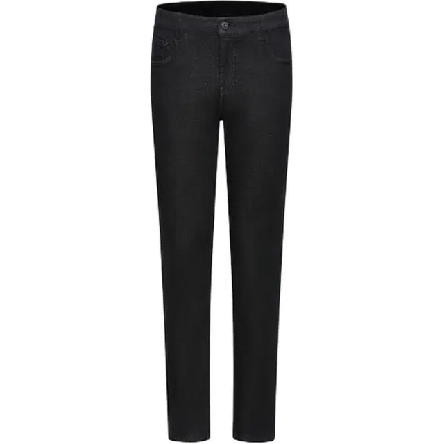 比音勒芬 静默复古穿搭舒适百搭时尚大气气质经典猫须水洗纹理合身直筒裤秋季中腰长裤牛仔裤 男款