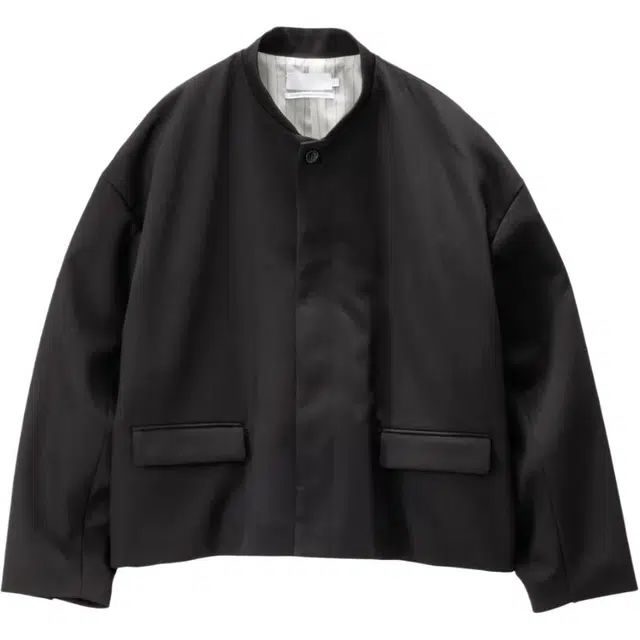 Graphpaper FW25 Techno Wool Nylon Stand Collar Short Jacket