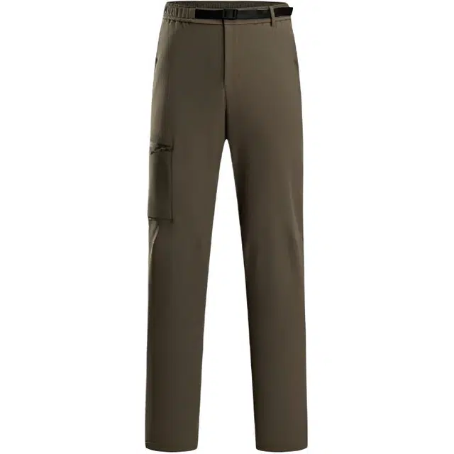 超级安踏 加绒直筒纯色休闲 软壳裤 男款