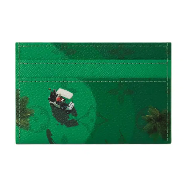 Louis Vuitton Card Holder Green