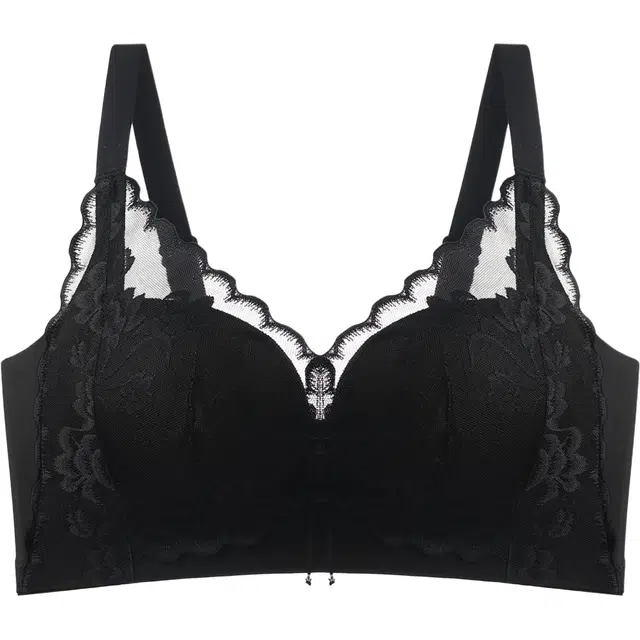 图兰朵 调整型防下垂无磁无钢圈聚拢小胸显大穿孔透气文胸 女款