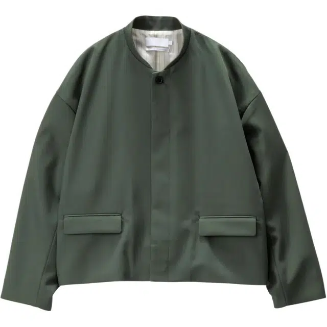 Graphpaper FW25 Techno Wool Nylon Stand Collar Short Jacket