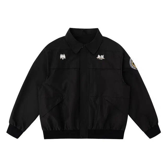 无畏东方 无双俱乐部凤凰徽章警服防风防水夹克外套 男女同款
