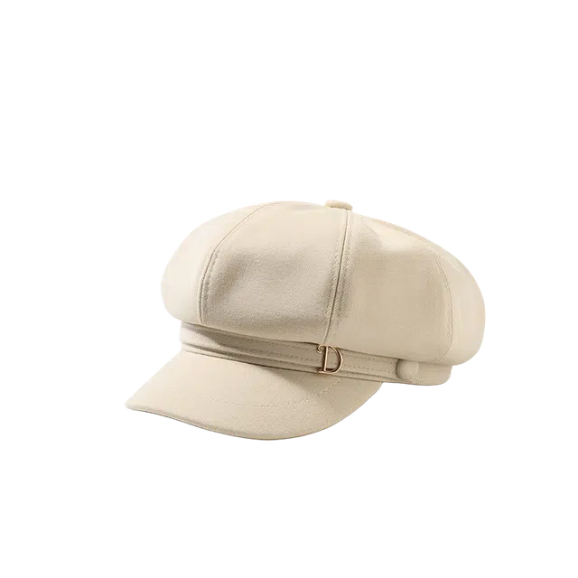 杨同学 文艺复古 涤纶 贝雷帽 女款