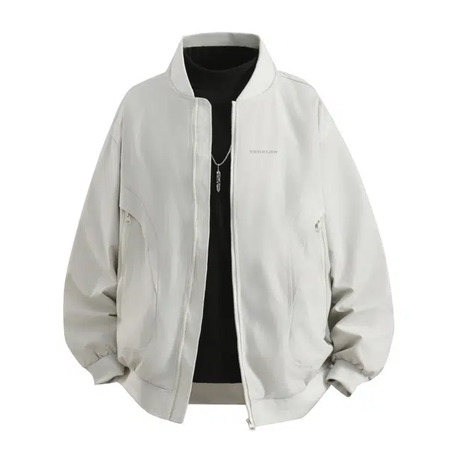 太子龍 美式潮牌时尚潮流百搭棒球服外套宽松保暖上衣夹克 男女同款